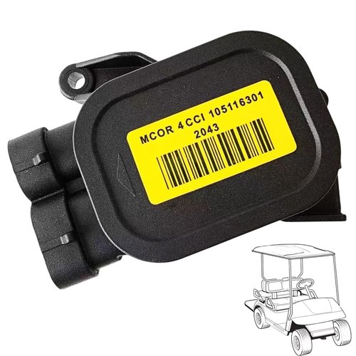 GENOUR MCOR 4 for Club Car Precedent & DS/Carryall/Tempo/Onward 2012-up | Golf Cart Throttle Potentiometer Replacement for OEM#105116301 103850401(MCOR 3) | Club Car MCOR4- Direct Fit