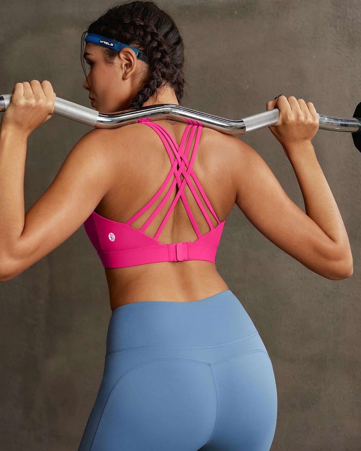 RUNNING GIRL Sports Bra - High Impact Crisscross Back Design for Ultimate Workout Support | Comfortable Fit