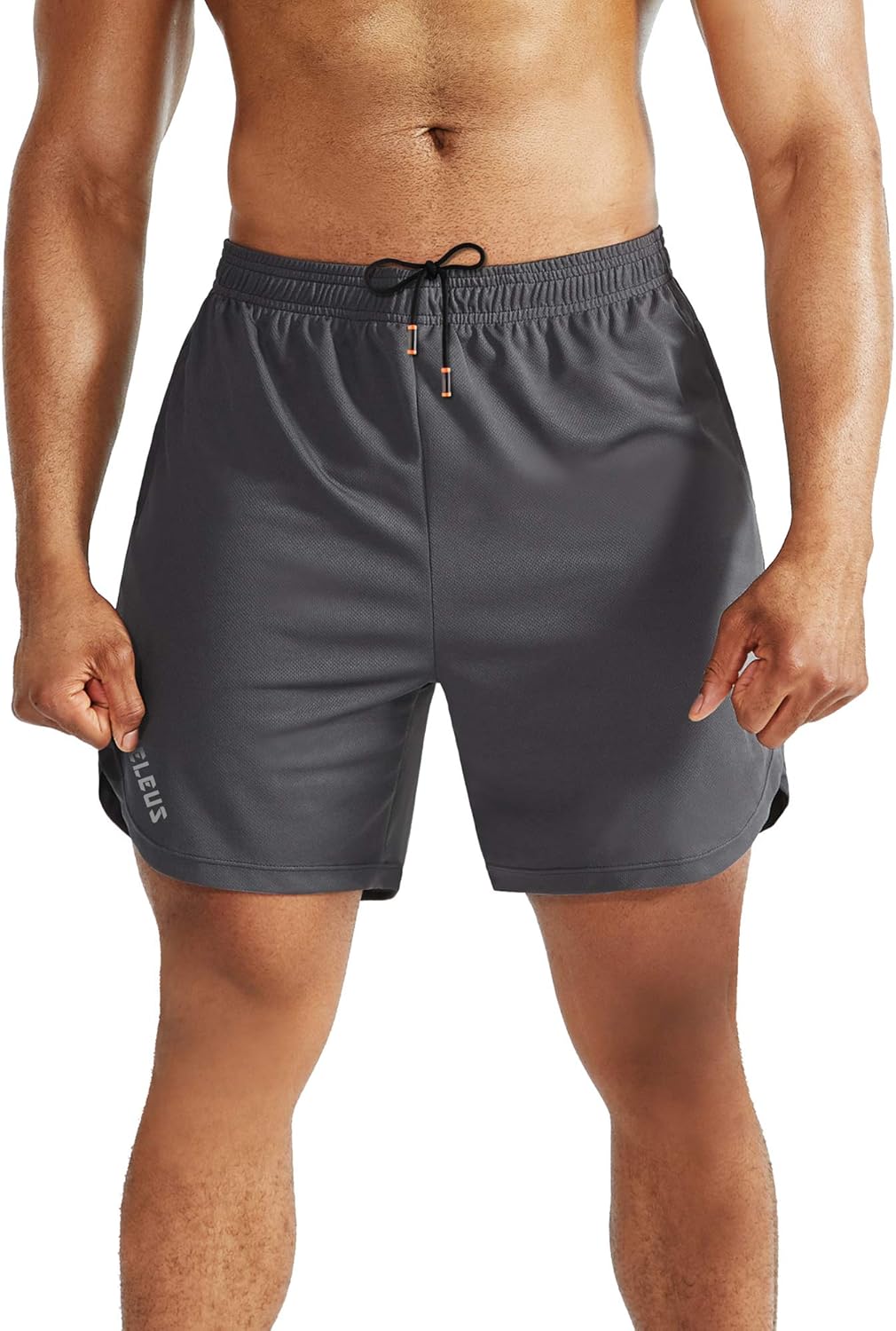 NELEUS Men's 2-in-1 Running Shorts - Dry Fit Workout Shorts with Pockets for Comfort & Performance