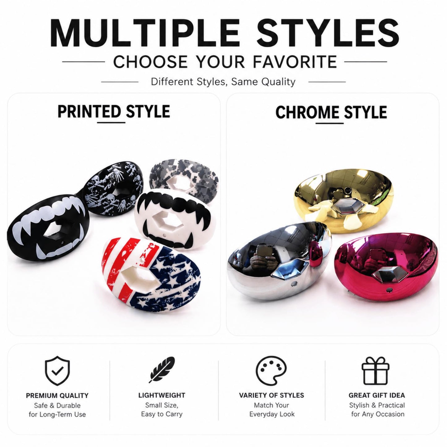 ZAKVOP Football Mouth Guard with Strap, Breathable MouthGuard for Youth and Adults, Teeth and Lip Protector (American)
