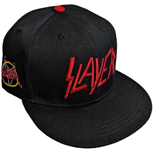Men's Slayer Logo Baseball Cap One Size Black