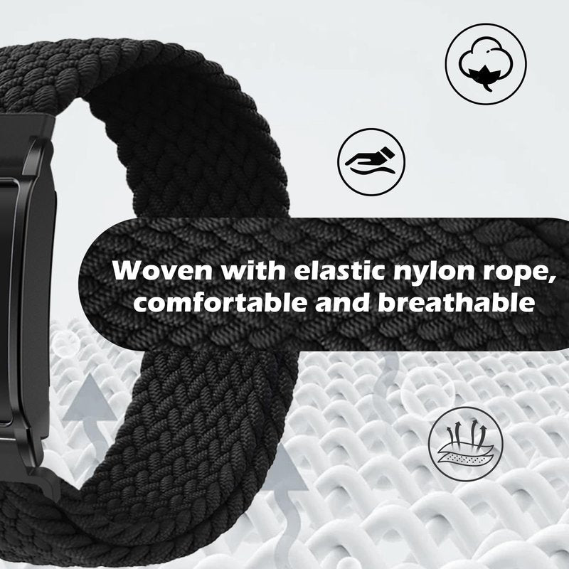 Anpzband Braided-Magnetic-Band Compatible With Whoop-4.0/3.0 Band - Adjustable Breathable Elastic Straps Replaceable Wristband for Whoop 4.0/3.0, Women Men, Fashion Multicolor