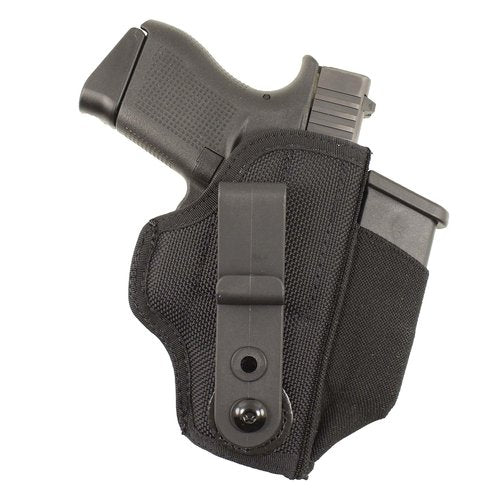 DeSantis Tuck-This II IWB Holster - Fits Colt Officer, New Agent 45, GLOCK 42, 43, Kahr 9MM/40, PM9/40/45, KLTC P11, P40, PF9, RGR LC9, EC9S, Kimber Ultra Carry, SIG P290, S&W Shield EZ - Ambidextrous