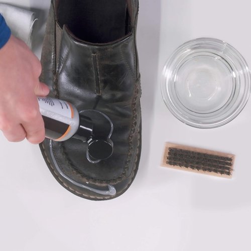 Gear AID Revivex Leather Shoe Cleaner Kit - Restore Sneakers & Boots | Includes Conditioning Soap