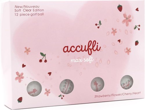 ACCUFLI Max Soft Golf Balls - Premium Performance for Enhanced Distance & Control