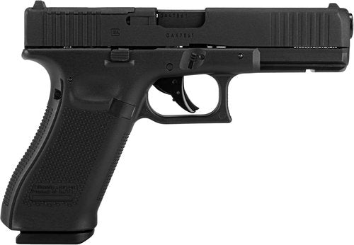 Glock 17 Gen 5 MOS BB Gun Pistol - .177 Caliber, Realistic Blowback Action, Black Finish