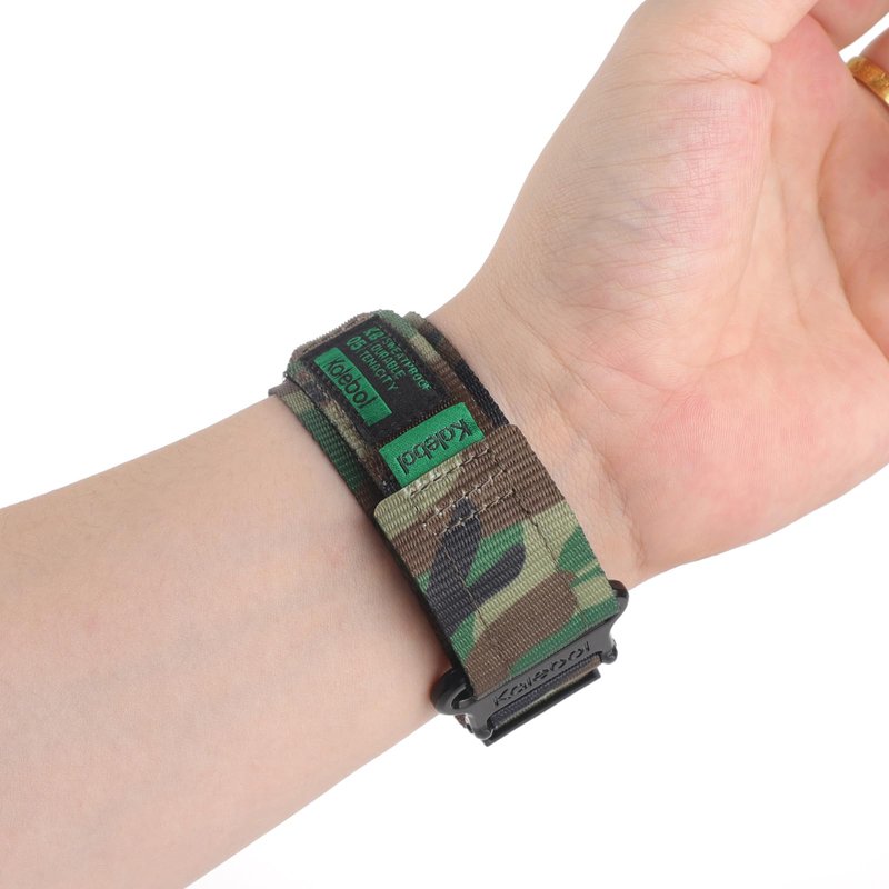 Nylon Watch Band Strap Compatible with For Casio GBA-900 GBA900 (camouflage, Medium)