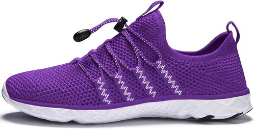 DLGJPA Women's Aqua Water Shoes - Lightweight & Quick-Drying Athletic Walking Footwear