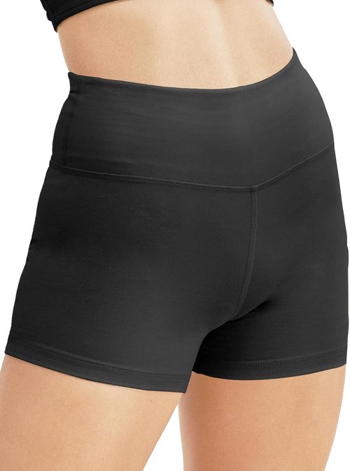Buauty Women's High Waisted Biker Shorts - Tummy Control Spandex for Gym & Yoga | 2.5" Length