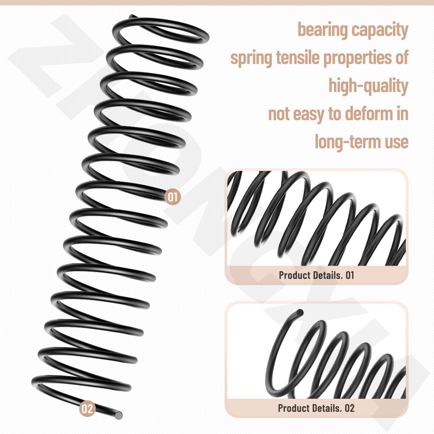 2 Pack Trailer Gate Spring Latch Complete Kit 847 Replacement for Carry-On Trailer Gate Spring Latch/Complete Trailer Gate Spring Latch Kit