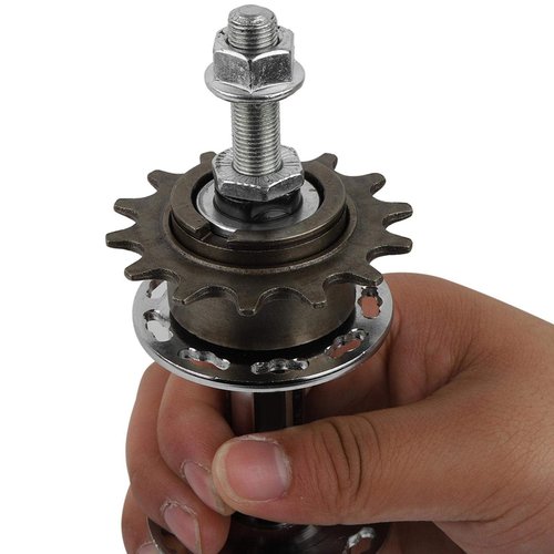 Rear Bike Axle Replacement, Bmx Front Wheel, 36 Hole Rear Hub, Freestyle Rear Bike Hub, Universal Bike 36 Holes 14t Rear Wheel Hub Solid Axle Metal Disc Rear Hub Bicycle Fittings