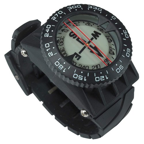Scuba Diving Wrist Compass, Waterproof Oil Filled Compass for Scuba, Camping, Kayaking and Outdoor Sports