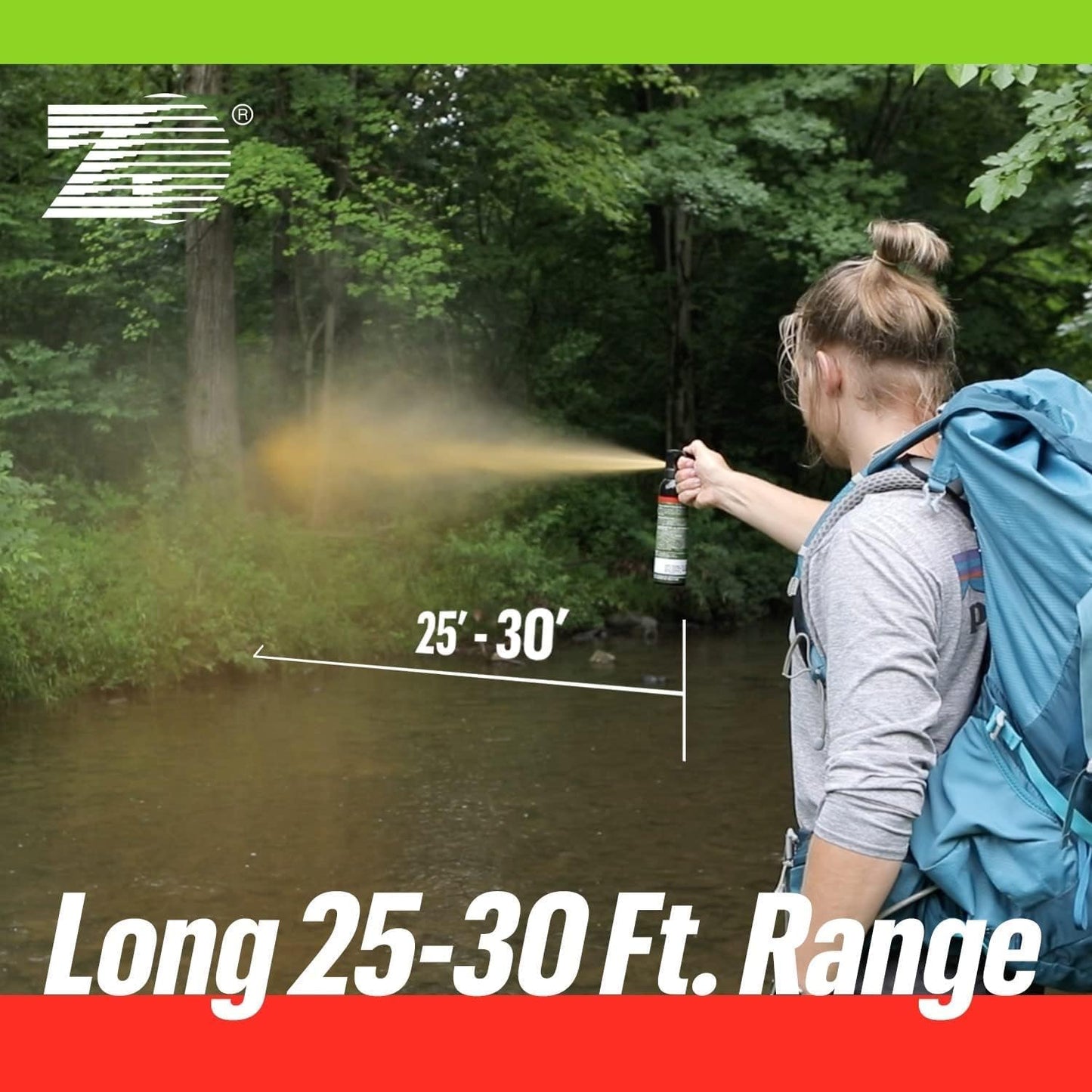 VEXOR Outdoorsman Pepper Spray - 25-Foot Range for Ultimate Personal Protection | 9.2 oz