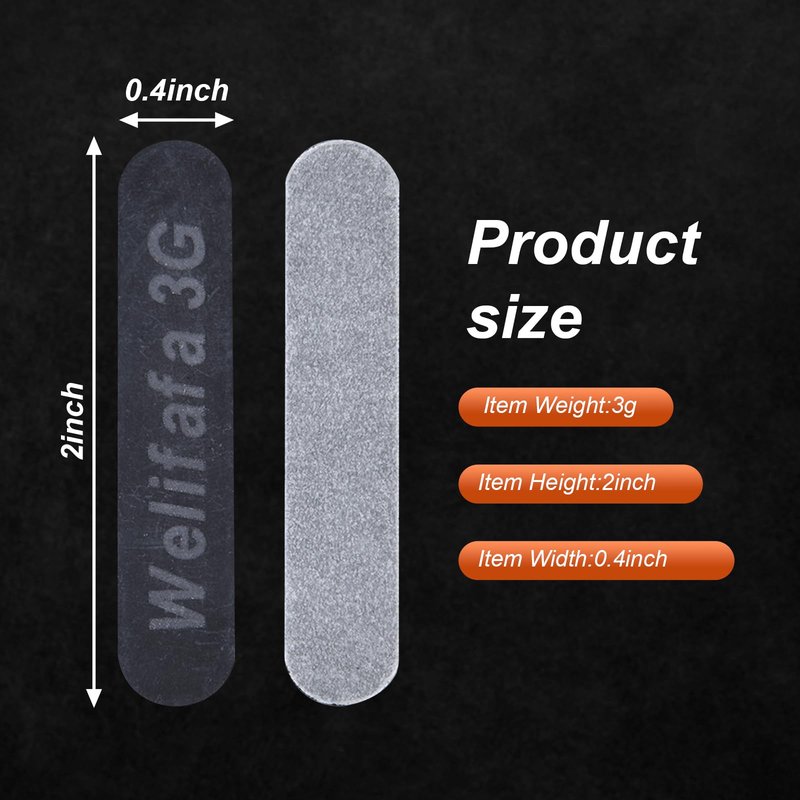 Welifafa Tungsten Tape for Pickleball Paddles 10PCS 3 Gram Pickleball Weights for Paddles Adhesive Pickleball Weighted Tape Non-Toxic Pickleball Paddle Weight Strips for Men Women Adults Beginners