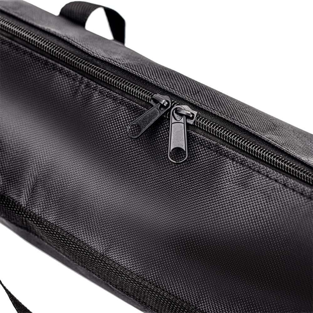 HunterBee 2 pcs Zipper utility waterproof canvas tool organizer bag screws nails bolts pouch nuts heavy duty Multipurpose storage bags Blue+Black