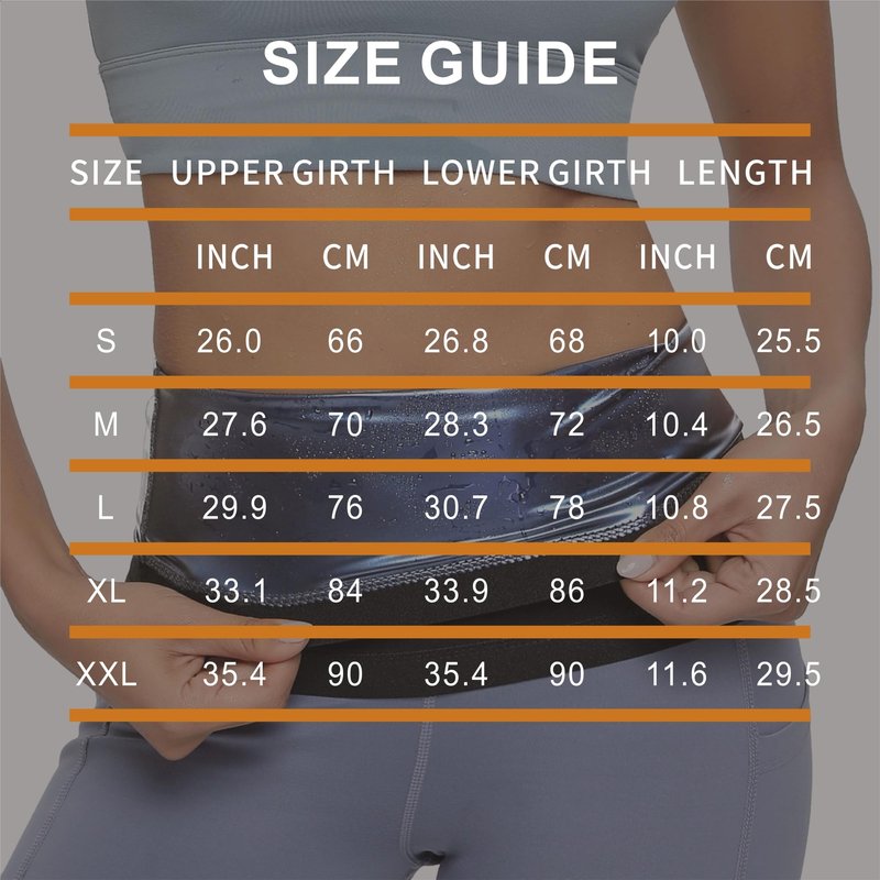 Dokelovy Sauna Suit Waist Trainer for Women,Waist Trimmer Belt Waist Toner Weight Loss Shapewear, Workout Fitness Yoga Gym
