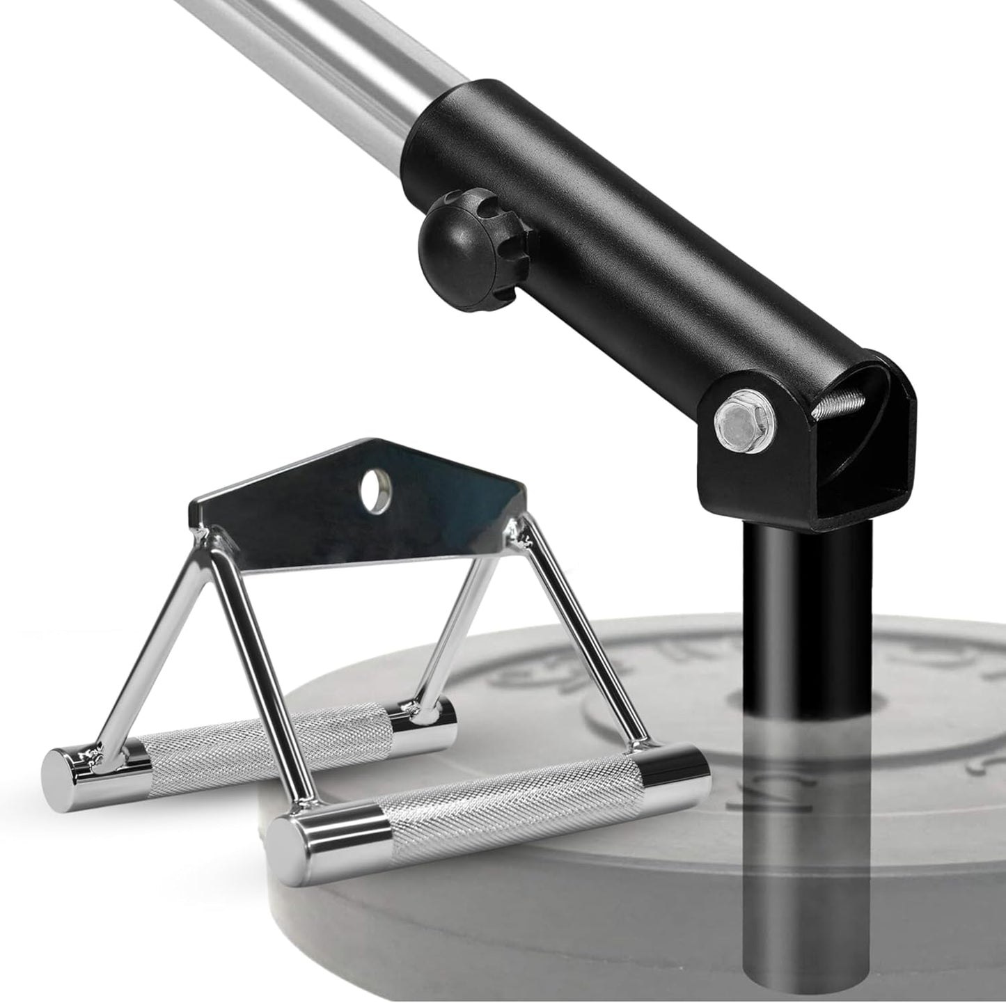 Yes4All T-Bar Row Landmine Attachment - Fits 1" & 2" Olympic Bars - Full 360° Swivel, Easy Installation