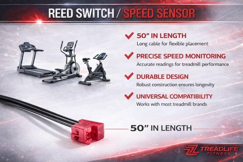 Treadmill Reed Switch RPM Sensor 165798 - Compatible with ProForm Treadmills