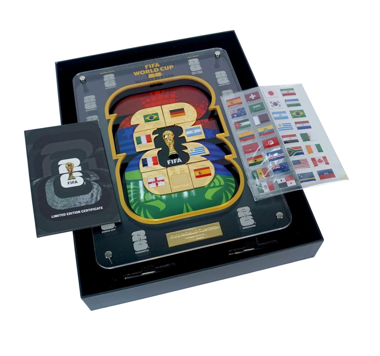 Officially Licensed FIFA World Cup 2026 Champion Pin Collection Set – Limited Edition DIY Enamel Set (Only 2026 Globally) – Individually Numbered Serialized Memorabilia