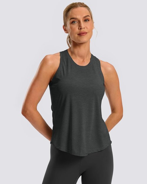 G Gradual Women's Workout Tank Tops - Racerback Athletic Yoga Shirt | Loose Fit Sleeveless Gym Top
