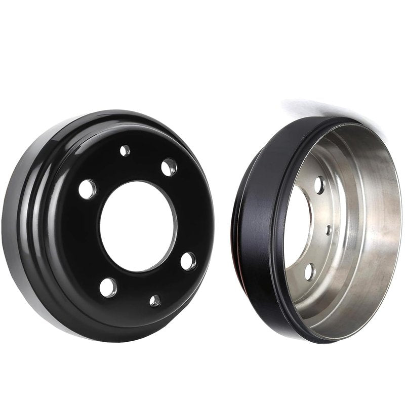 Dr.Acces Golf Cart Brake Drum Compatible with Yamaha G1 G2 G8 G9 G11 G14 G16 G19 G22 G29 1978-Up Gas or Electric Golf Cart OEM# JU0-G6521-00-00 (Package:2 piece)