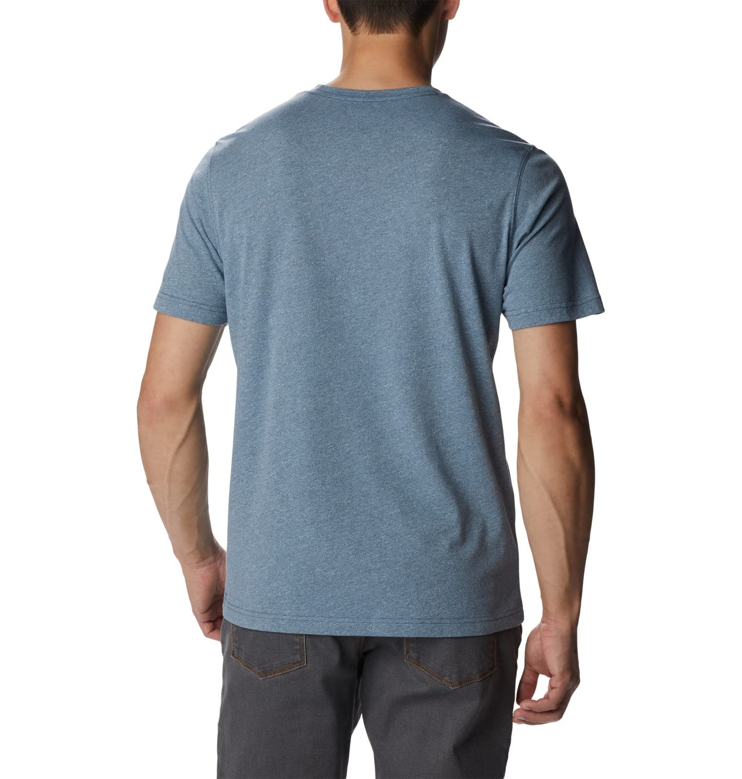 Columbia Men's Thistletown Hills Short Sleeve, Dark Mountain/Sky Blue, X-Large