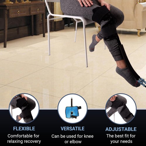 Cold Water Therapy Kneepad for use with Cryotherapy Units - Pad Only for Circulating Ice Machine for Knee Surgery, Injury, ACL - Pain Relief Cold Therapy Pad for Post Surgery Recovery