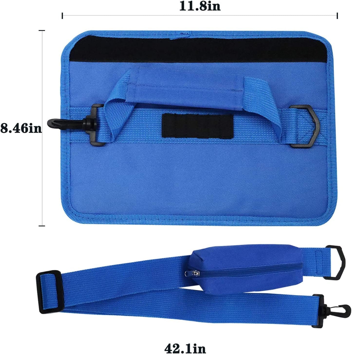 Lightweight Golf Club Bags for Men Women Kids Mini with Pouch Driving Range Course Clubs Carrier Small Sunday Golf Bag Carry Case Black Blue Purple (Black)