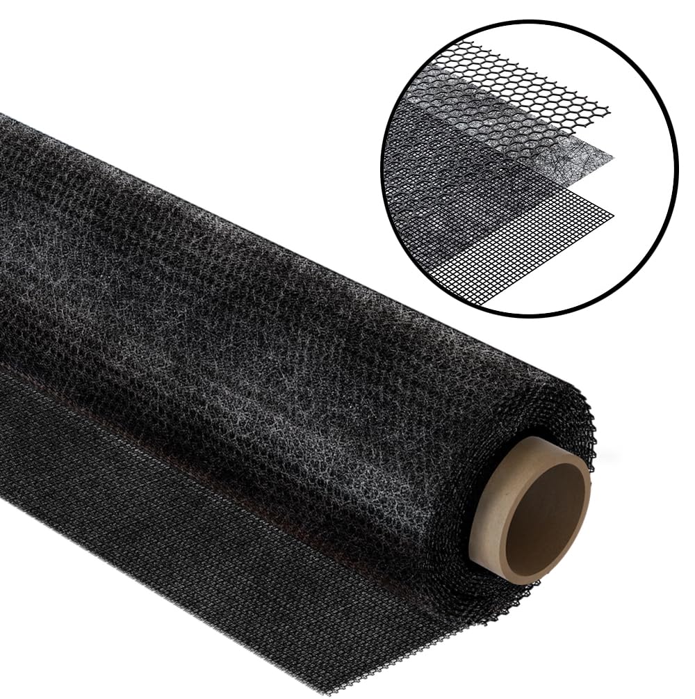 QuietCool Clean Air Window Screen - MERV 5 Rated - Window Nano-mesh Filter Screen to Reduce Dust, Pollen and Allergens by up to 90% - Easy DIY Installation - 48 x 96 inch
