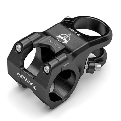 31.8 Bike Stem Mountain Bike Stem -8 Degree Short Handlebar Stem Drop for Road Bike, Mountain Bike, MTB, BMX