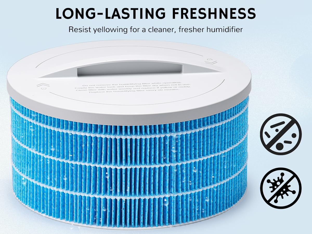 Airthereal Replacement Filter Set for AEH300 2 in 1 Air Purifier with Humidifier, Include 1-Pack HEPA Air Filter & 2-Pack Humidifier Filters, Ensures Clean Air & Optimal Humidification