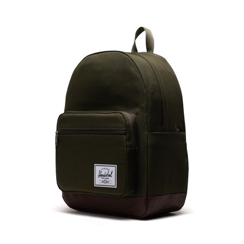 Herschel Supply Co. Unisex Pop Quiz Backpack, Green/Chicory Coffee, 25L