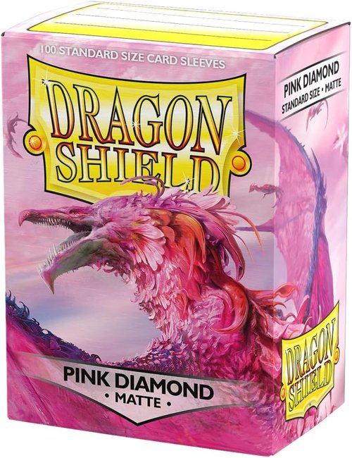 Dragon Shield | Premium Pink TCG Sleeves Bundle - 2X 100 CT Smooth & Tough | Compatible with Pokémon, Flesh & Blood, One Piece & Magic The Gathering