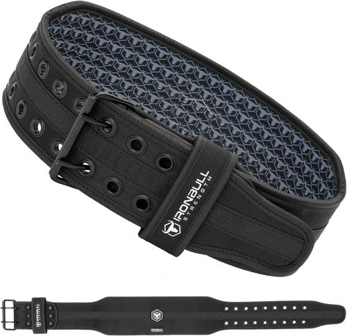 Hybrid Weight Lifting Belt – Heavy Duty Prong Support, Neoprene Interior, Tapered Powerlifting Design – Back Support for Squats, Deadlifts, & Strength Training – Stylish & Rigid Gym Belt for Men & Women (XX-Large)