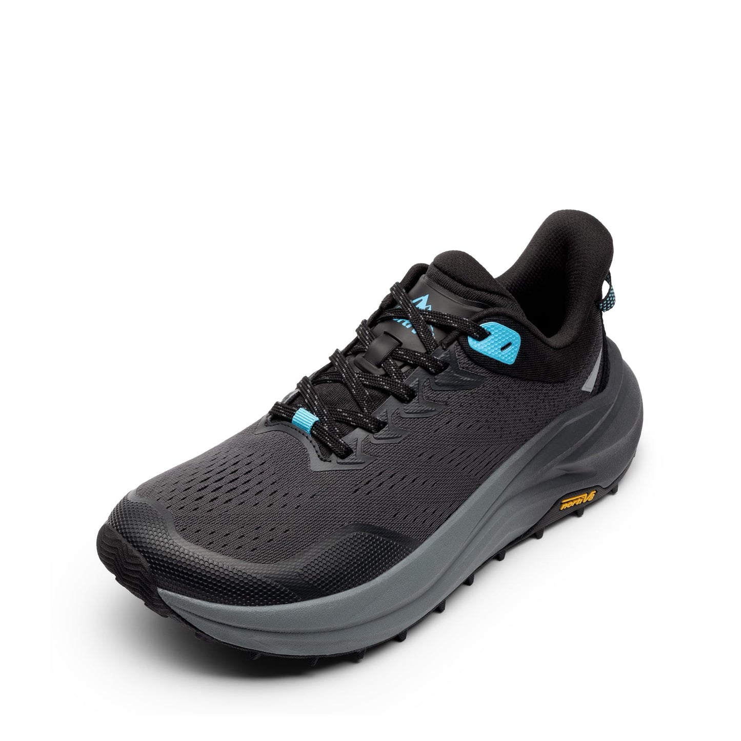 NORTIV 8 Men's Wide Toe Box Trail Running Shoes Cushion Walking Barefoot Tennis Workout Gym Cross Training Shoe Fashion Sneakers Whitney,Size 11,Black,SNRS25001M
