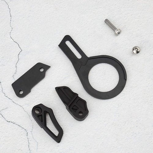 Create idea MTB 30-40T Chain Guide Protector BB Bottom Bracket Mount Black Aluminum Alloy Fit for Most Bicycle BMX Road Bike Mountain Bike
