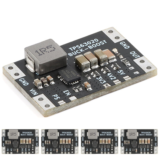 EC Buying 5Pcs XL63020-3.3 USB DC DC Voltage Boost Buck Converter Power Module Lithium Battery Step-Up Power Module Step down XL63020-3.3V TPS63020 Microcontroller Power Supply Low Ripple USB