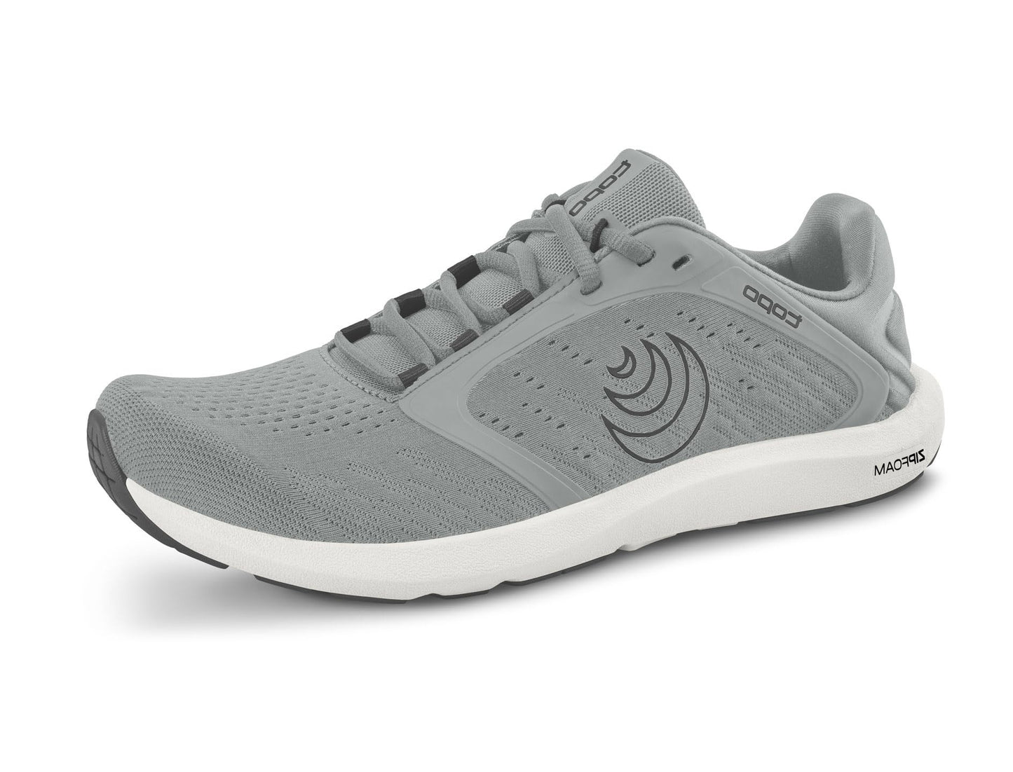 Topo Athletic Men's Lightweight Comfortable 0MM Drop ST-5 Road Running Shoes, Athletic Shoes for Road Running, Grey/White, Size 10.5