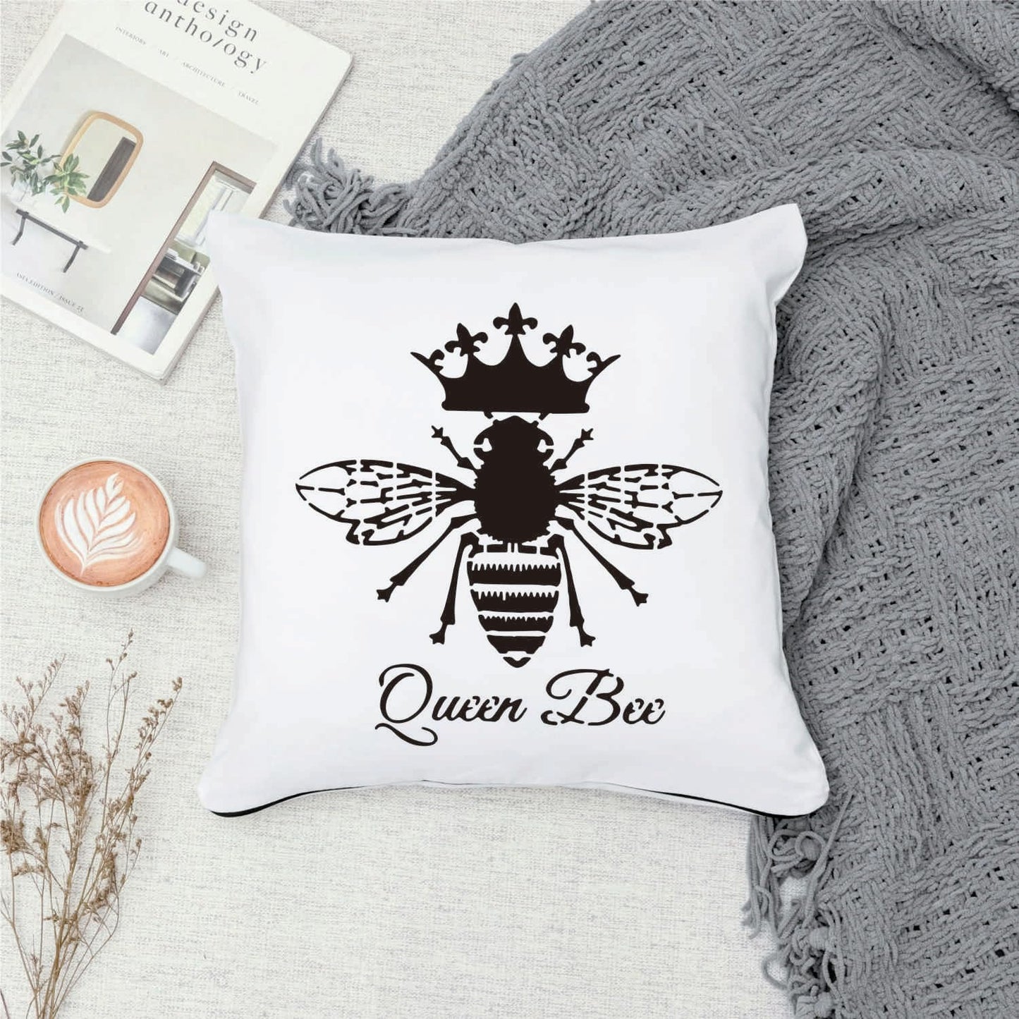 12 Pieces Bee Stencils for Painting on Wood, Honeycomb Hexagon Theme Reusable Stencils, Honey Drawing Template for DIY Scrapbooking Furniture Canvas Wall Floor Decor (5.9 x 5.9 Inch)