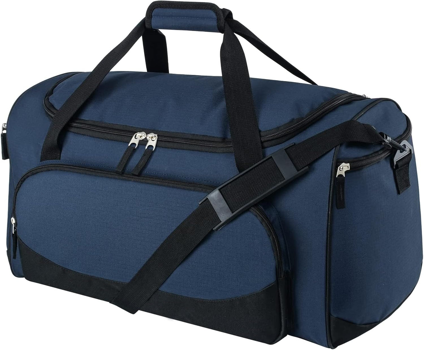 Uarition Gym Duffle Bag - 55L Navy Blue Heavy-Duty Duffel for Sports, Workouts & Travel