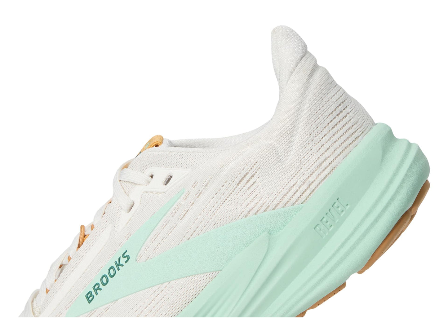 Brooks Women's Revel 8 Coconut/Taffy/Honeydew 11 Medium