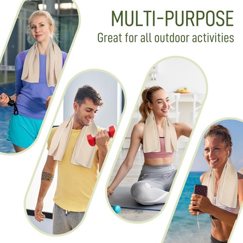 SUNLAND Microfiber Sports Workout Towel Fast Drying Fitness Sweat Towels for Men Women Lightweight Multi-Purpose Gym Exercise Towels 3 Pack 16Inch x 32Inch