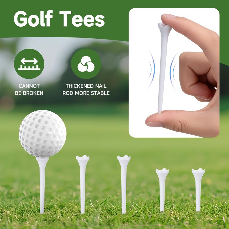 Nvrtio Golf Essentials Kit | Must Have Golf Accessories - Golf Green Reader, Divot Repair Tool, Golf Ball Marker, Golf Score Counter, Golf Tee Holder, Golf Impact Tape, Golf Gifts for Men