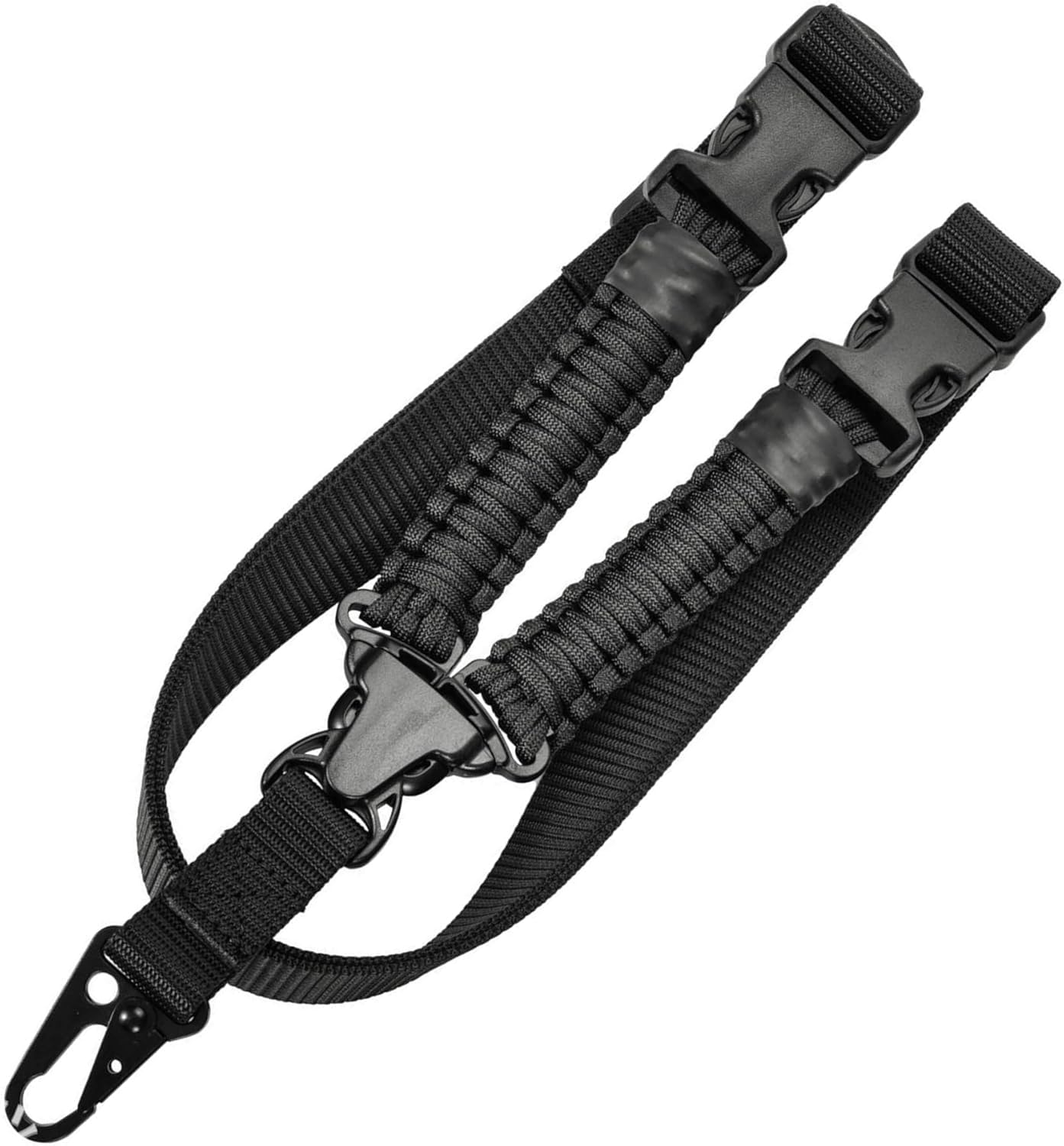 Skiennix Adjustable Two-Point Sling - Versatile Black Design for Comfort and Support