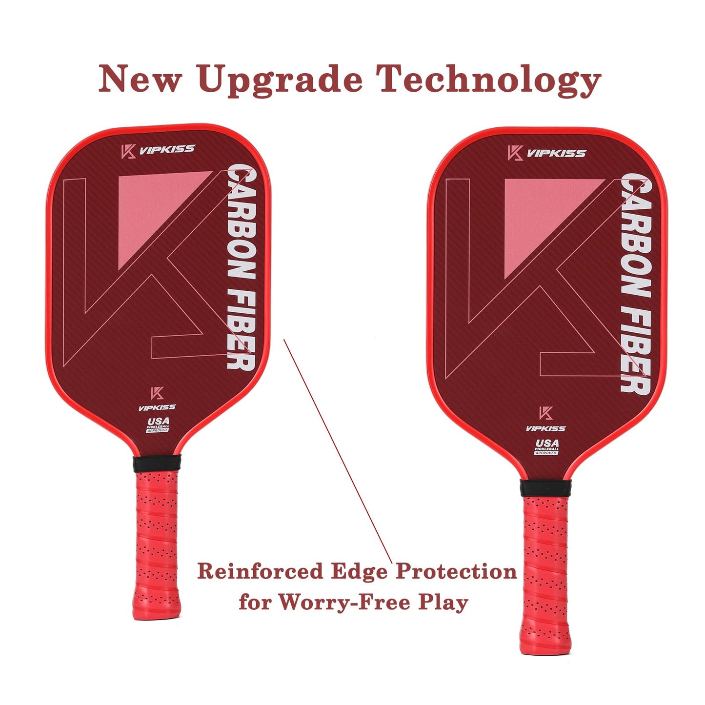 Pickleball Paddle, USAPA Approved Aramid Fiber Pickle Ball Paddle with 16MM Polypropylene Honeycomb Core, Lightweight Pickleball Racket for Men & Women, Durable Paddle for Indoor Outdoor Play