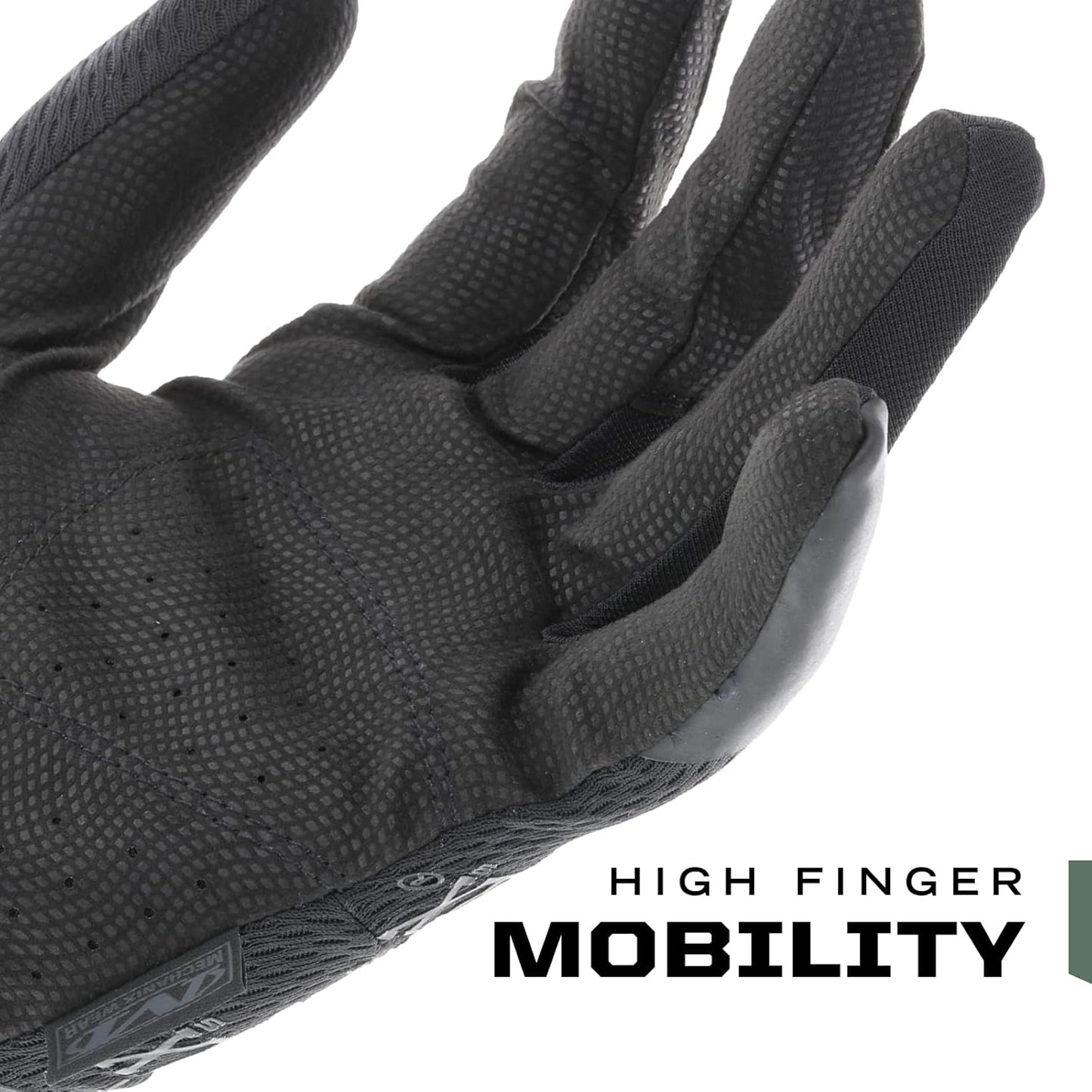 Mechanix Wear Tactical Gloves - High-Dexterity 0.5mm Work Gloves for Airsoft & Utility Use | Black, Medium