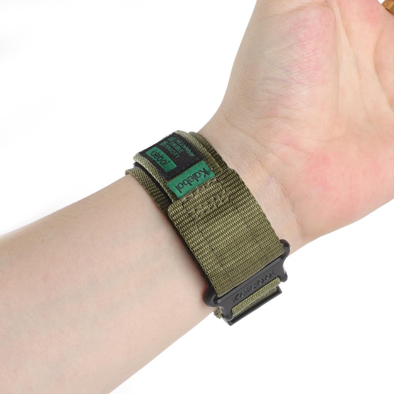 Nylon watch band Strap Adapter Compatible with for Casio PRW-6000 PRW-6100 PRW-3000 PRW-3100 PRW-S3100 PRW-S6100 PRW-6100y PRG-300 PRG-330 (green, Medium)