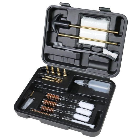 Funryer Gun Cleaning Kit for .22 9mm/.38 .40 .45 Cal Pistol Packed in Case