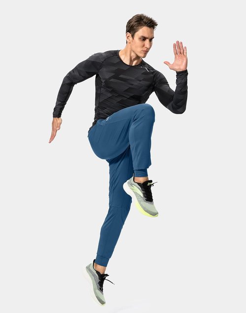 G Gradual Men's Athletic Sweatpants - Zipper Pockets for Soccer, Running & Workout | Comfortable Joggers