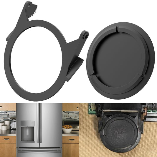 241688701 Dispenser Door Seal Flap & 241688401 Ice Chute Assembly Compatible with Frigidaire/Electrolux/Kenmore 25356524403 GS23HSZBW0 FRS6LF7JW6 GLRS234ZAW0